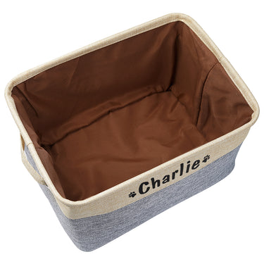 Dog Heaven™ Personalized Toy Basket